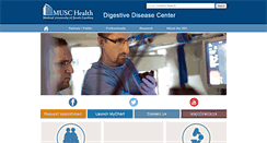 Desktop Screenshot of ddc.musc.edu
