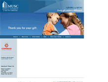 Tablet Screenshot of netcommunity.musc.edu